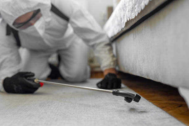 Professional Mosquito Control technician working in Effingham, IL